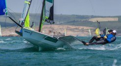 ISAF Sailing World Cup 49er Day 1