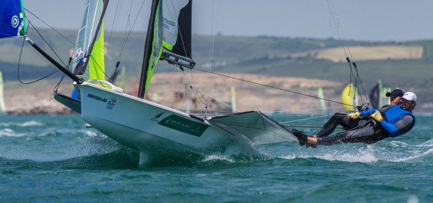 ISAF Sailing World Cup 49er Day 1