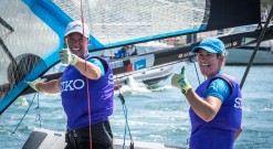 Conti & Clapcich celebrate