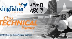 kingfisher ropes partners with 49er and nacra