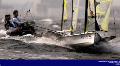 wild ride for 49er sailors in Tokyo